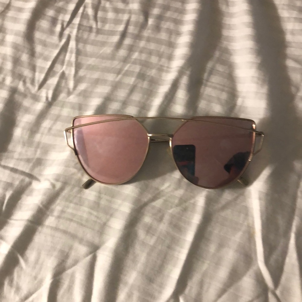Pink sunglasses